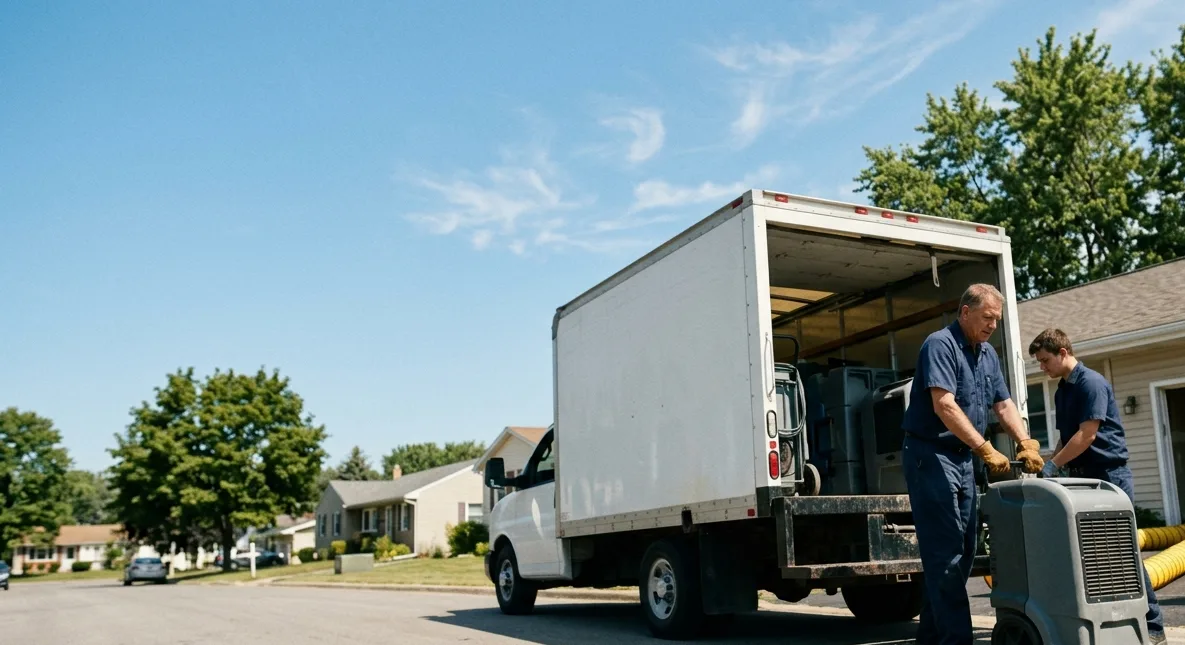 Water Damage Cleanup in Mount Vernon, IN near me